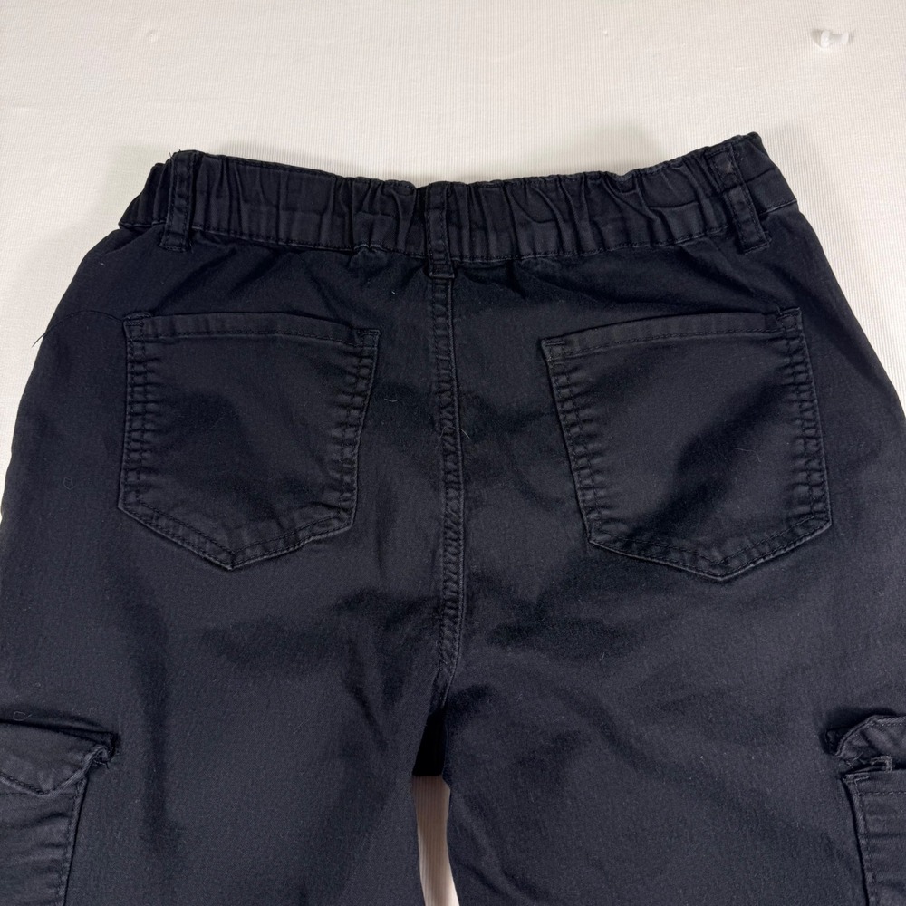 Telepatia Cargo Jogger Pants Size 5/27 Black Utility Goth Gorp dark Streetwear - Picture 13 of 15